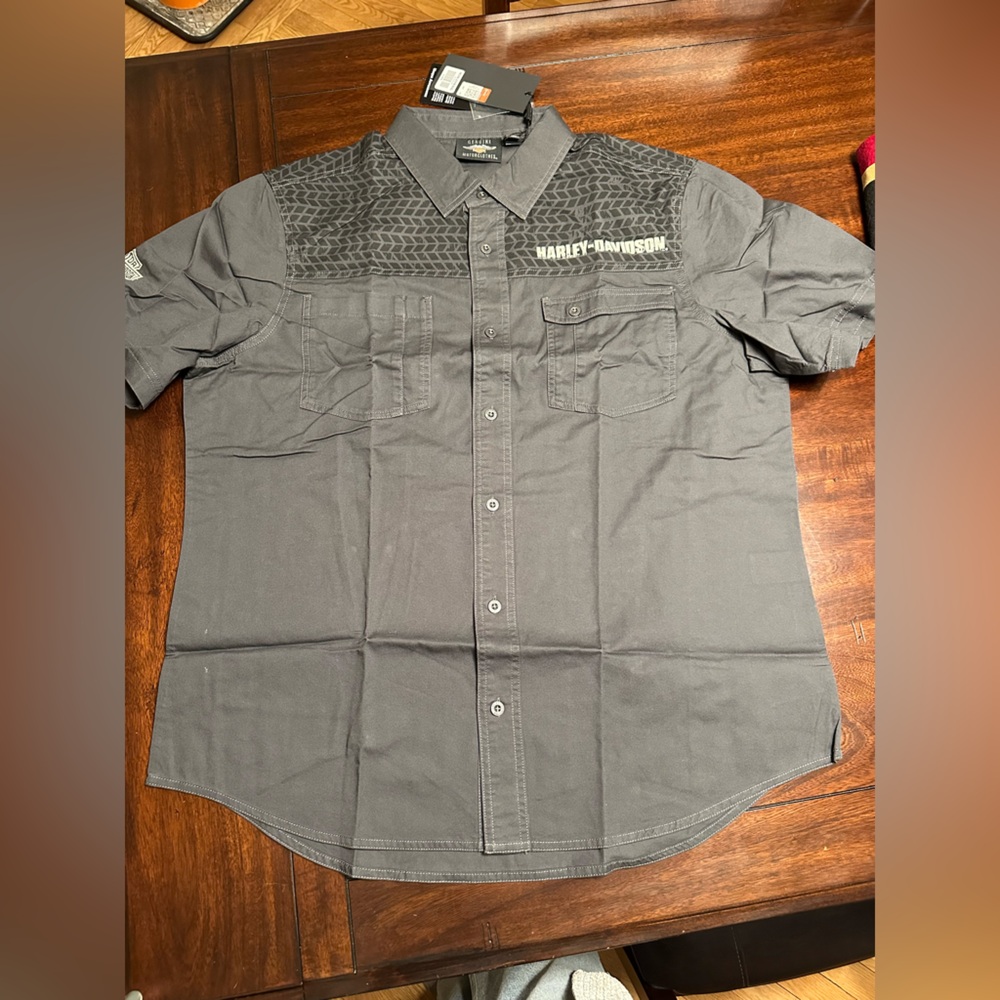 New Harley Button Up Shirt